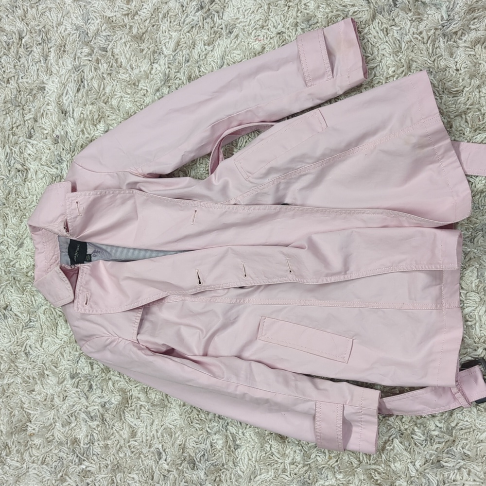 Banana Republic Pink Trench Coat